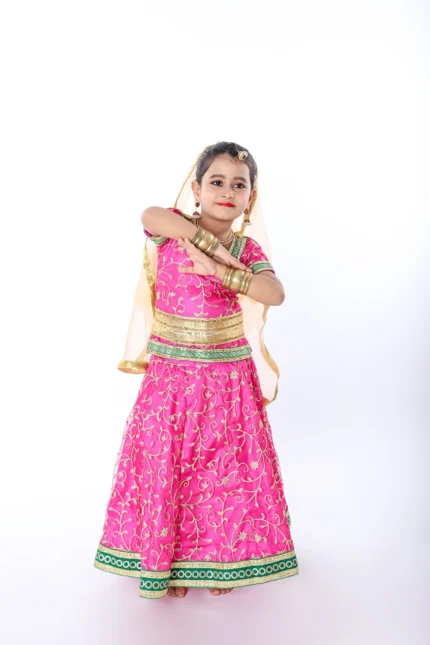 Janmashtami Radha Rani Lehenga Dress