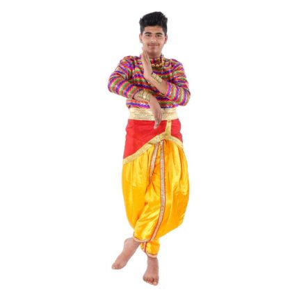 Indian Semi-Classical Dance Costume for Boys