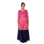 Indo western dance dress