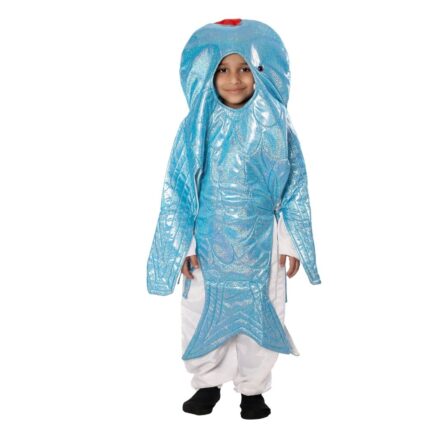 Blue Fish Fancy Dress Costume