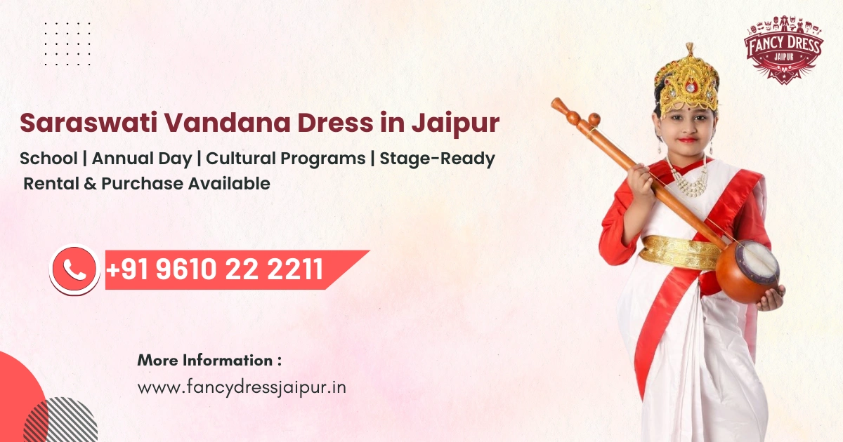 Saraswati Vandana Dress in Jaipur