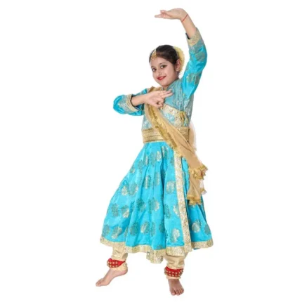 Angrakha Kathak Dance Dress Costume