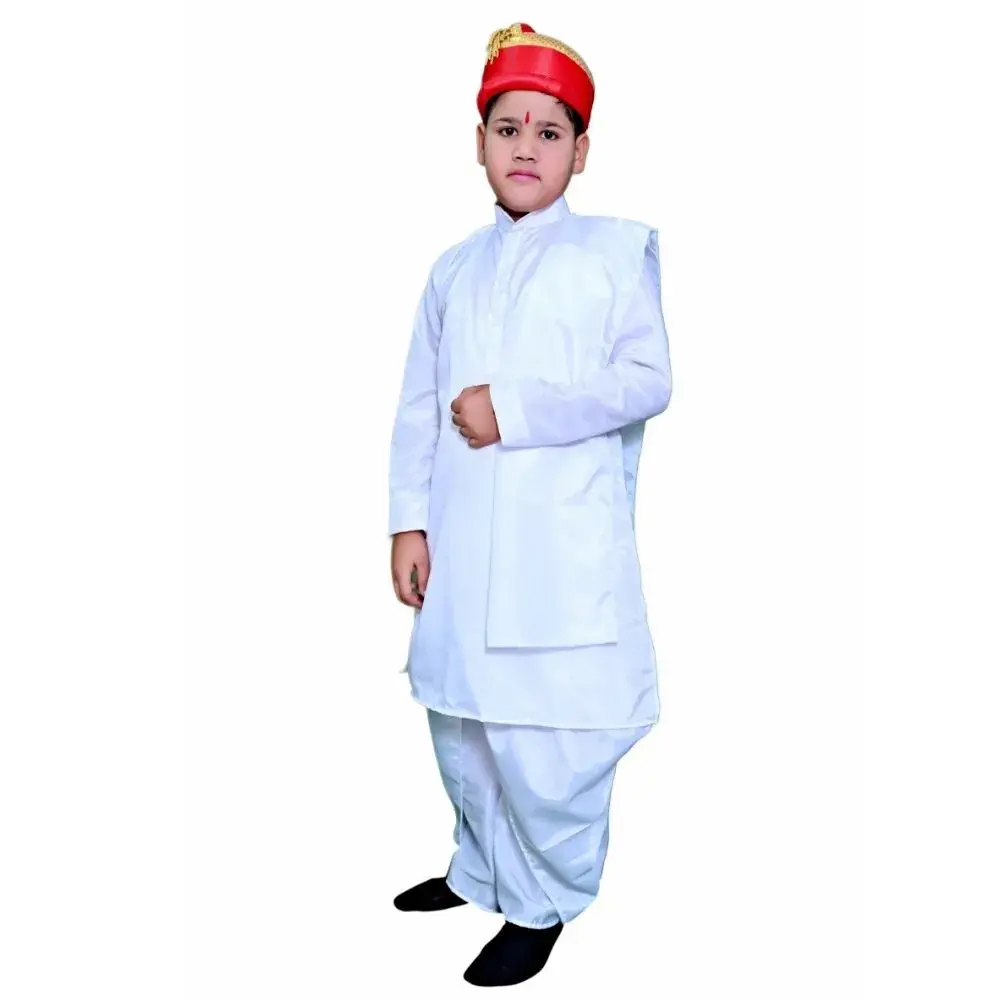 Bal Gangadhar Tilak Fancy Dress Costume Side Bal Gangadhar Tilak Fancy Dress Costume