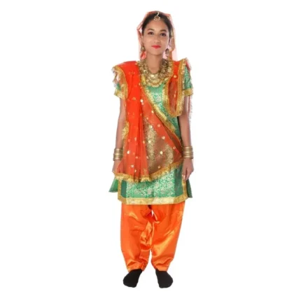 Bhangra Dance Fancy Dress Costume