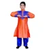 Boys Kathak Fancy Dress Costume in Orange