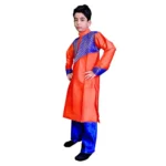 Boys Kathak Fancy Dress Costume in Orange