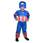 Captain America Fancy Dress Costume For Boys