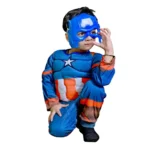 Captain America Fancy Dress Costume For Boys