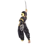 Chhau Dance Costume Black And Golden Color