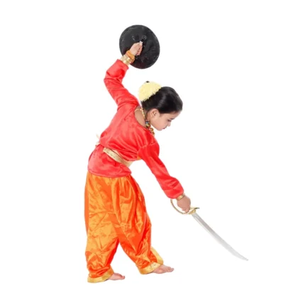Chhau Dance Fancy Dress Costume