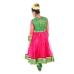 Classical Kathak Dance Anarkali Costume Pink