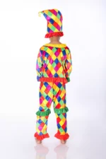 Colourful Joker Fancy Dress Costume