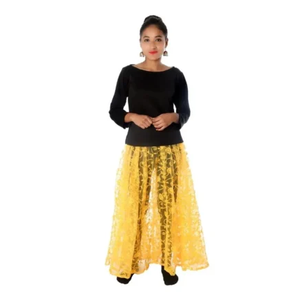 Contemporary & Indo-Western Fancy Dress Costume Yellow And Black