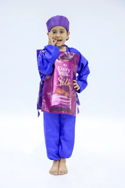 Dairy Milk Chocolate Fancy Dress Costume