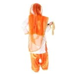 Giddha Dance Fancy Dress Orange White