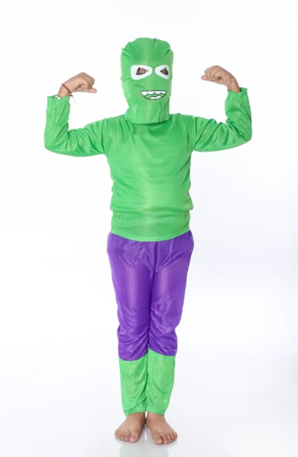 Green Hulk Fancy Dress Costume