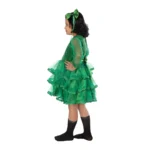 Green Western Dance Frock Fancy Dress Costume for Girls