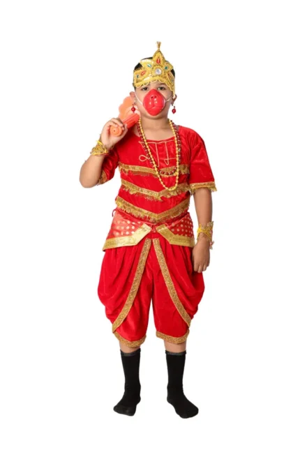 Hanuman Fancy Dress Costume For Boys