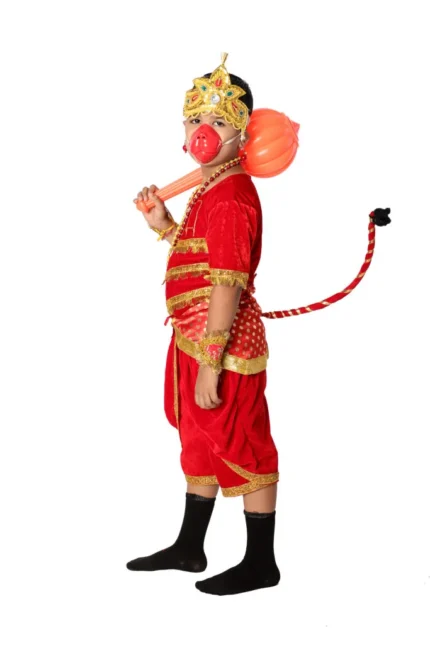 Hanuman Fancy Dress Costume For Boys