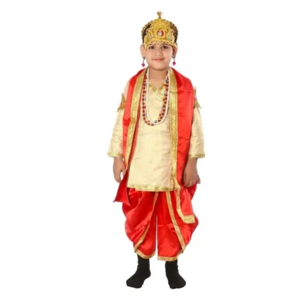 Hindu King Fancy Dance Costume For Boys