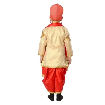 Hindu King Fancy Dance Costume For Boys