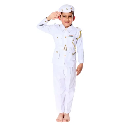 Indian Navy Independence Day Costume For Boys