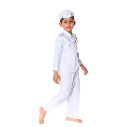 Indian Navy Independence Day Costume For Boys