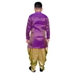 Indo Western Fancy Dress for Boys Purple