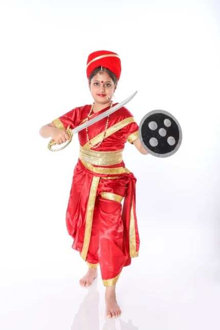 Jhansi Ki Rani Laxmi Bai Fancy Dress Costume