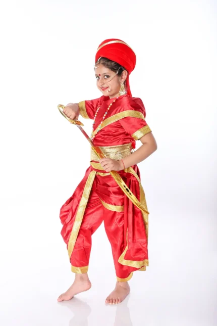 Jhansi Ki Rani Laxmi Bai Fancy Dress Costume