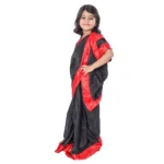 Kids Saree Fancy Dress Costume Black