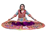 Koti Style Garba Lehenga Dance Costume