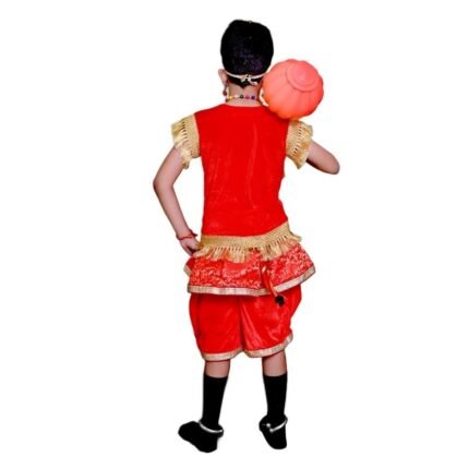 Lord Hanuman Fancy Dress Costume Red