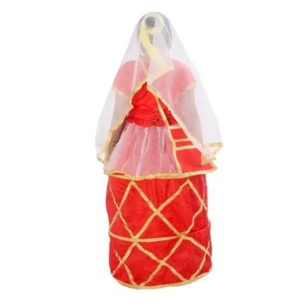 Manipuri Dance Fancy Dress Costume for Girls