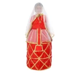 Manipuri Dance Fancy Dress Costume for Girls