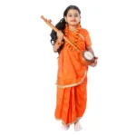 Meera Bai Fancy Dress Costume in Orange