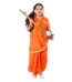 Meera Bai Fancy Dress Costume in Orange