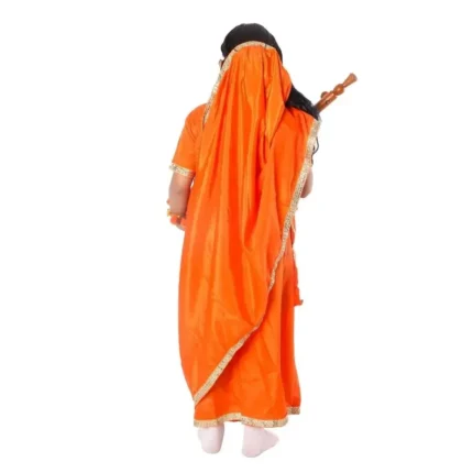 Meera Bai Fancy Dress Costume in Orange