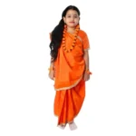 Meera Bai Fancy Dress Costume in Orange