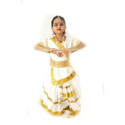 Mohiniyattam Dance Fancy Dress Costume