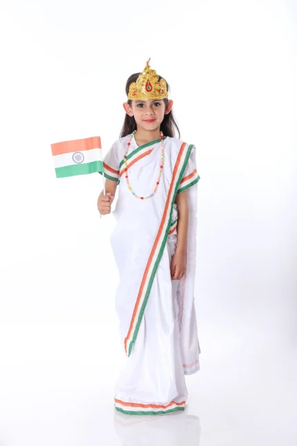 Mother India Saree Fancy Dress