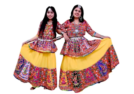 Navratri Koti Lehenga Garba Dress