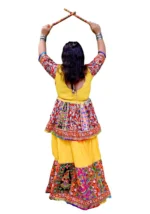 Navratri Koti Style Garba Lehenga Choli