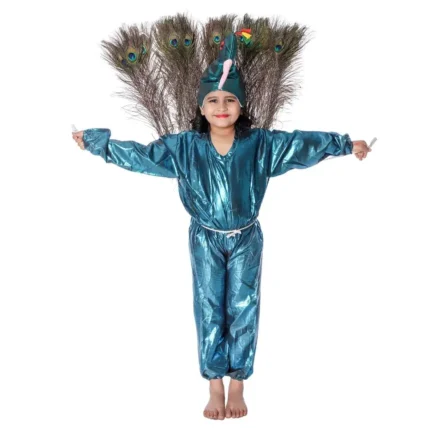 Peacock Bird Fancy Dress Costume