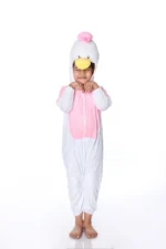 Pink Donald Duck Fancy Dress Costume