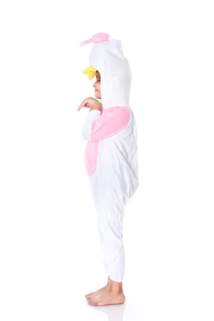 Pink Donald Duck Fancy Dress Costume