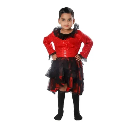 Western Dance Frock Fancy Costume for Girls