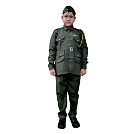 Subhash Chandra Bose Fancy Dress Costume