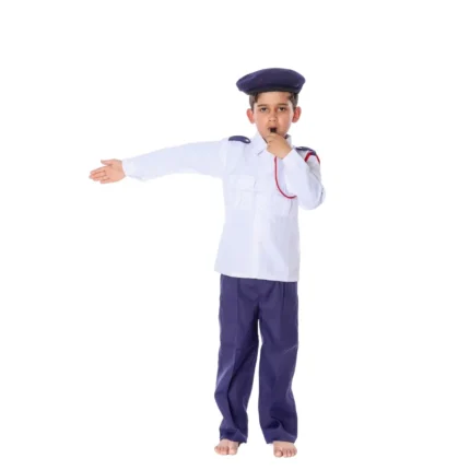 Traffic Police Fancy Dress Costume