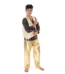 Western Dance Dress for Boys Golden & Black